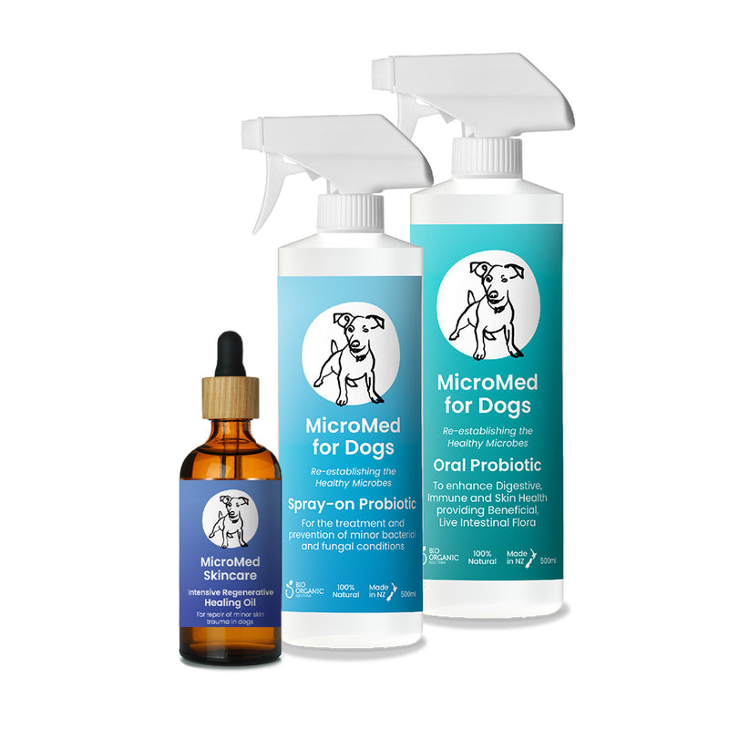 Micromed Total Care bundle for Dogs (save $34)